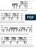 Taiko Drum Pattern 3