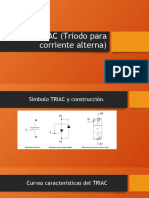 TRIAC (Triodo para Corriente Alterna)