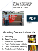 Designing and Managing Integrated Marketing Communications: Indarini