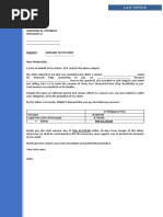 Demand Letter Sample