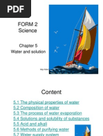 form 2 science Chapter 5
