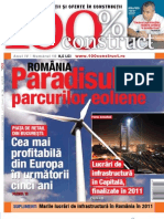 Revista 100% Construct NR 18 Martie 2011