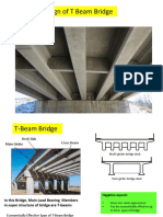 Design and Analysis of T Beam Bridge