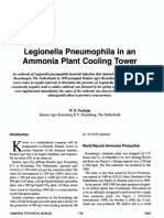 Legionella Pneumophila in An Ammonia Plant Cooling Tower: W. D. Verduijn