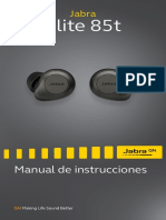 Jabra Elite 85t User Manual - LAES - Latin American Spanish - RevD
