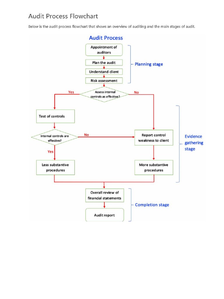 AuditProcess FlowChart | PDF