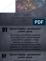 Bacon Manito Geothermal Power Plant