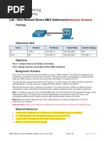 7.2.7 Lab - View Network Device MAC Addresses - ILM