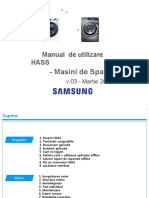 Manual Utilizare HASS Pentru Masini de Spalat v3