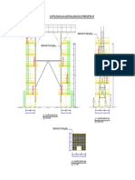 Scaffolding Plan-Additional Bracing O/H Bridge T#8-#9: Medium Duty 450 Kg/Bay