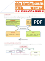 4.° Secundaria - Gramática - El Sustantivo. Clasificación General (Material)