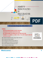Amity Innovatio N Incubator: Supported by