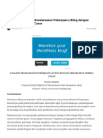 JSA - Analisis Keselamatan Pekerjaan Lifting Dengan Melibatkan Mobile Crane - ENGINEERING SAFETY PRIME