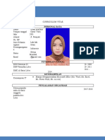 Daftar Riwayat Hidup Fresh Graduate