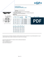 375 PVC-U ball valve data sheet