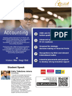 ACCA and CIMA Affiliation for Accounting Qualification