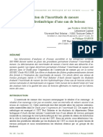 Evaluation de Lincertitude de Mesure Du Titre Hydrotimtrique TH D'une Eau de Boisson