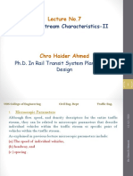 Lecture 7_Traffic Stream Characterstics_II