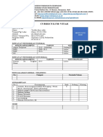 FORM CURRICULUM VITAE MAHASISWA AKPAR DENPASAR