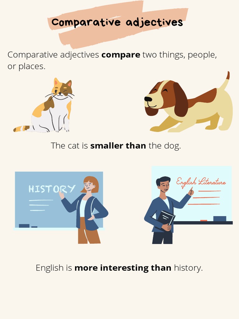 Understanding Comparative Adjectives | PDF