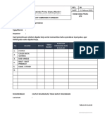 CHECKLIST GERINDA TANGAN INSPEKSI KESELAMATAN