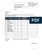 FORM-HSSE-PPUM-027E Checklist Trafo Las Form