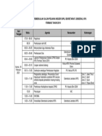 Rundown Pengarahan Dan Penyerahan SK CPNS