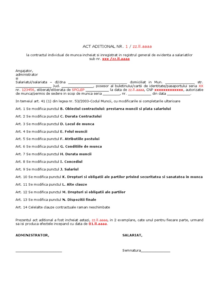 Act Aditional - CIM Model | PDF