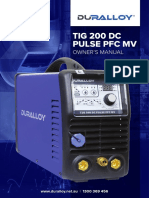 Duralloy 200 DC Pulse PFC MV Owner S Manual