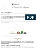 What Is Punching Shear - Punching Shear in Slabs and Foundations