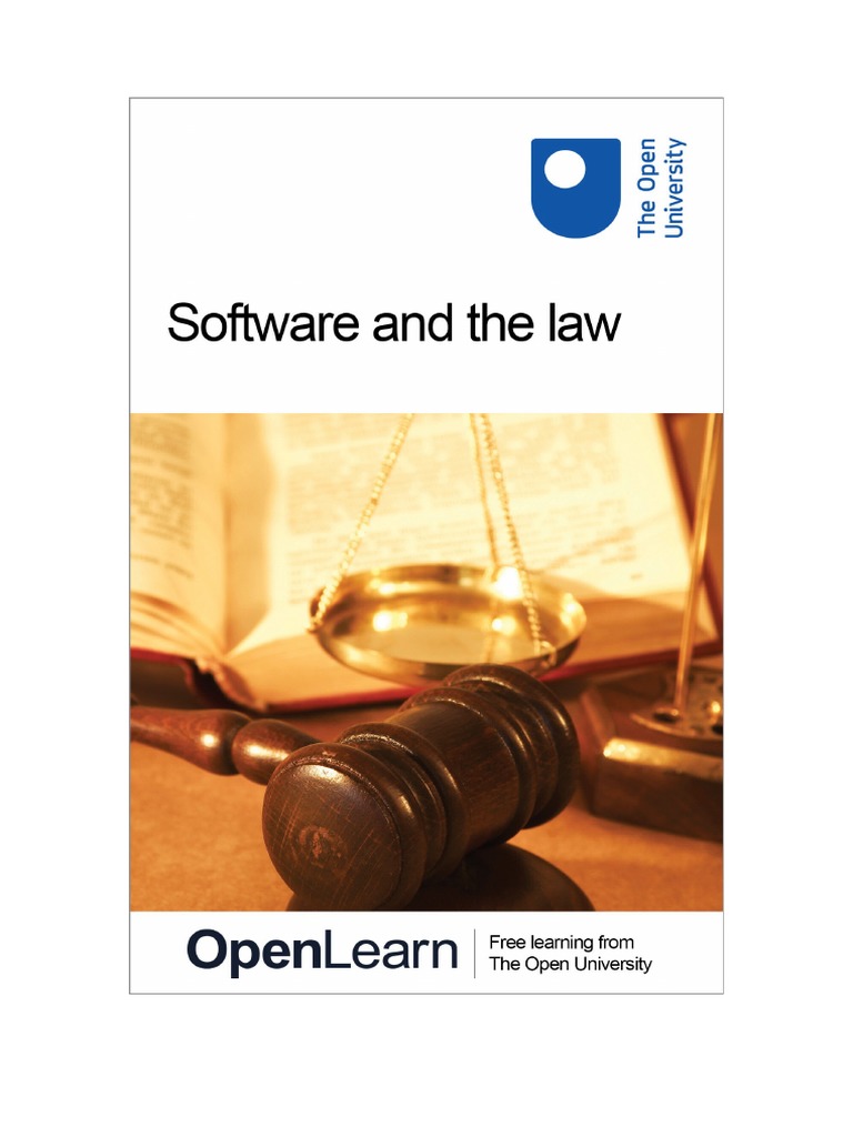 Software and The Law | PDF | Intellectual Property | World Trade ...