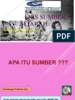 Jenis Jenis Sumber Sejarah