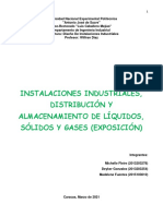 (Exposición) Instalaciones Industriales, Distribución y Almacenamiento de Líquidos, Sólidos y Gases