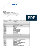 Cummins QSC8.3 Engine Spare Parts Catalog