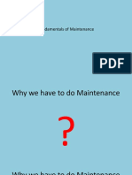 Fundamentals of Maintenance