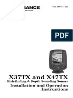 Lowrance Electronic x37tx Users Manual 407871