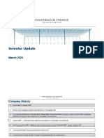Volkswagen Finance PVT LTD - Investor Update - Mar 2020
