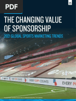 The Changing Value of Sponsorship 2021 Sports Marketing Trends