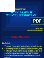 Komponen & Klasifikasi Sistem Drain