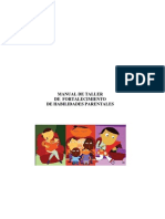 Manual de Taller de Fortalecimiento de  Habilidades Parentales