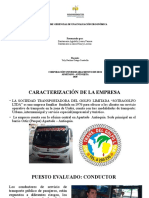 Informe Gerencial de Puesto de Trabajo