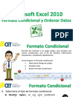 2- Formato Condicional y Ordenar Datos