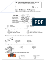 Avaliação Portugues - Junho 2 Ano