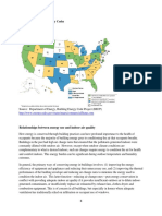 Status of Commercial Energy Codes: Relationships Between Energy Use and Indoor Air Quality