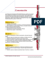 Brochure Cabeza de Cementacion Español