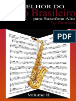O Melhor Do Choro Brasileiro Vol. II - Sax Alto