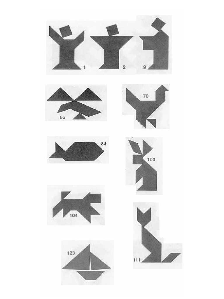 8 Copies Tangram 2 | PDF