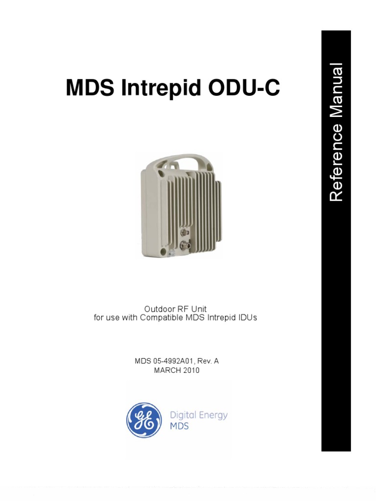Intrepid ODU-C Ref Man | PDF