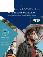 Propagación Del COVID-19 en El Transporte Público
