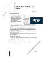 82562GT 10/100 Mbps Platform LAN Connect (PLC) : Product Features